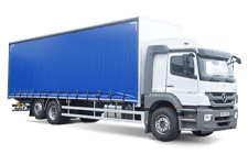 Car Hire Cheltenham - 26 Tonne Curtain Side Lorry - Truck hire Cheltenham