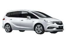 Car Hire Cheltenham - Vauxhall Zafira 7-Seater - Minibus hire Cheltenham